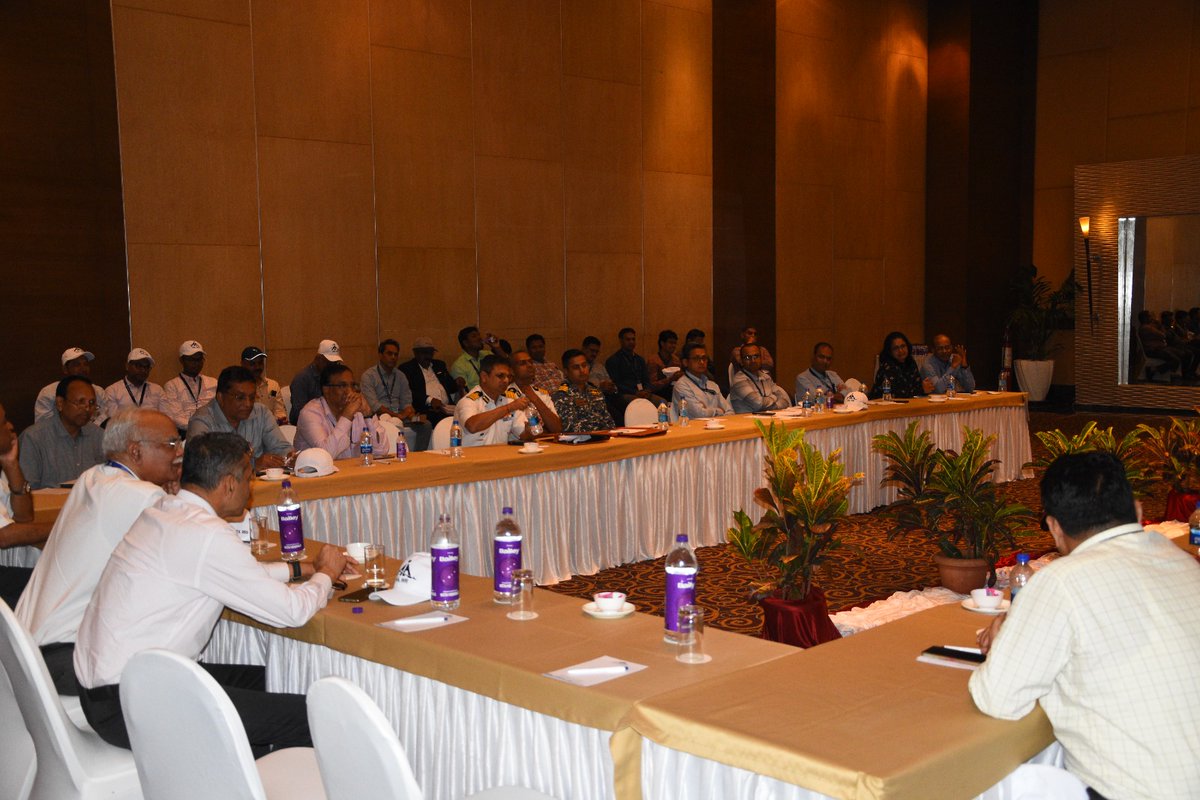 AAI_Official's tweet photo. #Aircraft #search #RESCUE #exercise #seminar #department #EVENT #presentation #Mumbai #participate #departments #aai #INCOIS #INMCC #ICG #ndrf #MIAL #air #airlines #atc #MumbaiPolice #dgca #indiacoastguard #Defence https://t.co/CfDPJWJ0B4