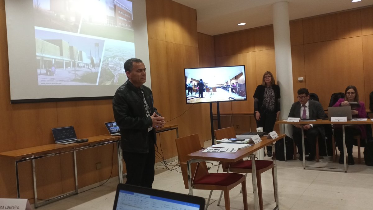 A crowded room in the Rectory of Aveiro University and online to welcome ETERNAL's 6m General Assembly meeting.