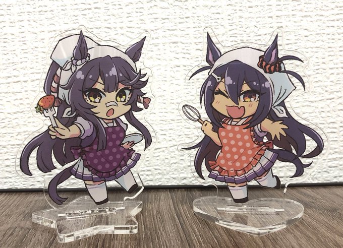 ナリアマのアクスタ届きました〜!来月のイベントで販売します! 