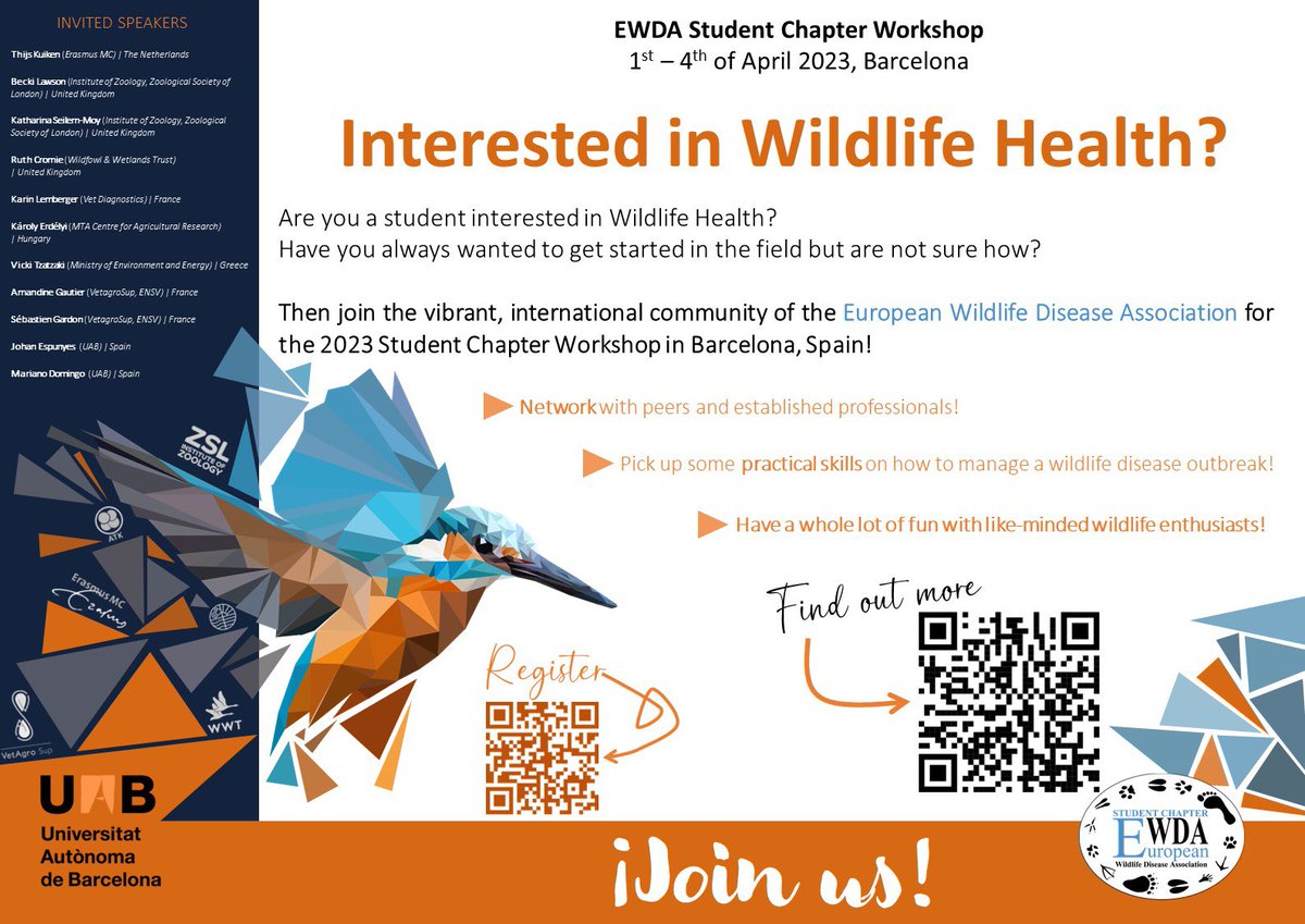 The EWDA student chapter workshop is now available online ! And there is still some room for in person participation so don’t miss out ! Find out more here ewdastudents.weebly.com/workshop-2023-…