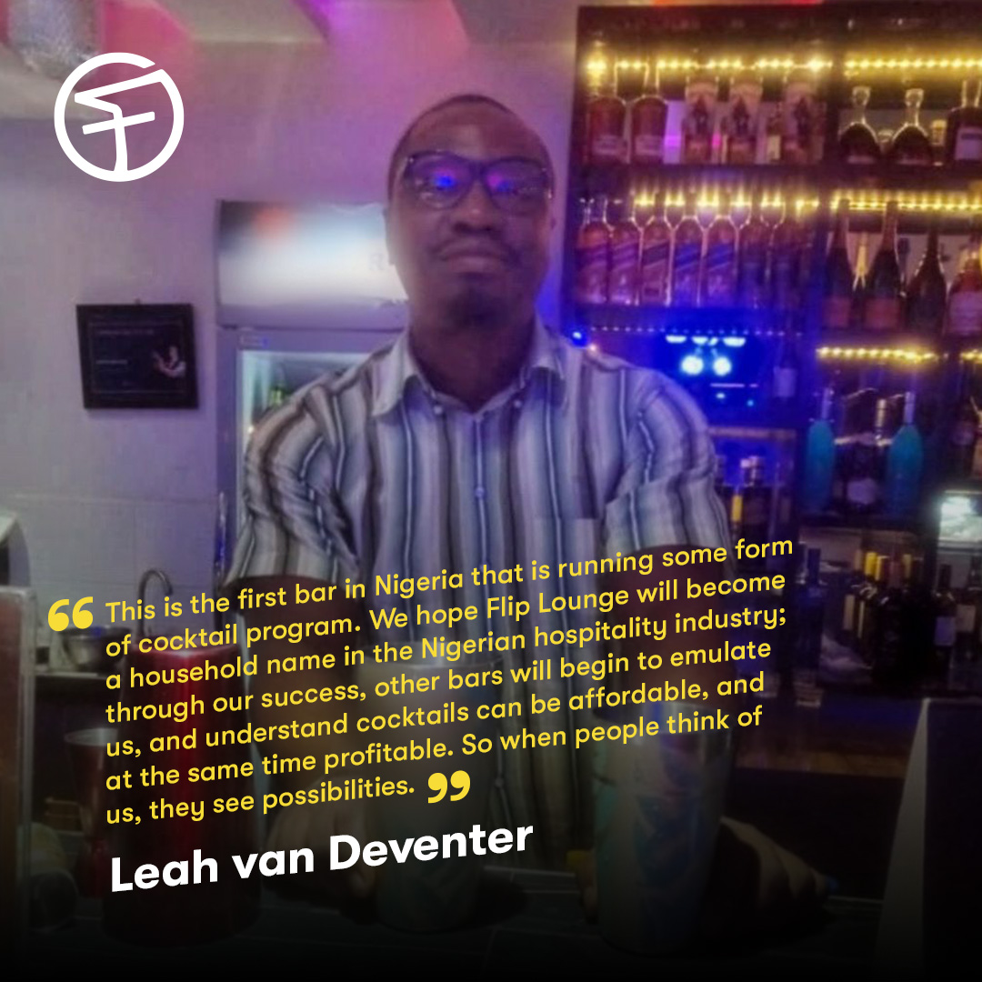 Cheers to Nigeria's growing cocktail scene! 💥

Flip Lounge is shaking things up as Lagos' first serious cocktail bar with a purposeful drinks strategy, bartender training &amp; guest education.

Read <a href="/leahvandeventer/">Leah van Deventer</a>'s article on #Freepourapp to learn more:
📲freepourapp.info/fliplounge-fli…