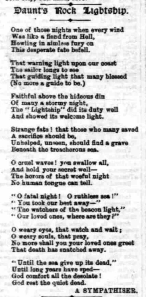 World Poetry day 2023

Poems  inspired by events to Lightvessels and their brave crews #worldpoetryday #lightship #lightvessel