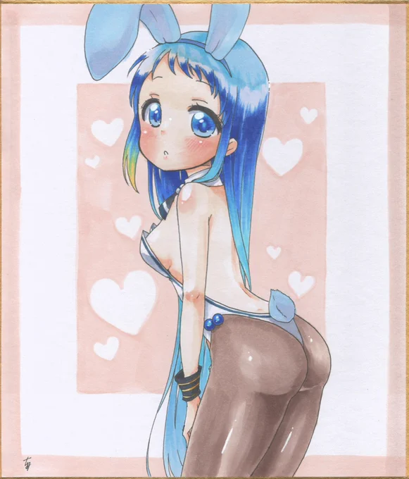 #唐突に5年前のイラストを載せる見た人もやるワンドロをスケブに描いてた頃…くらいかな 