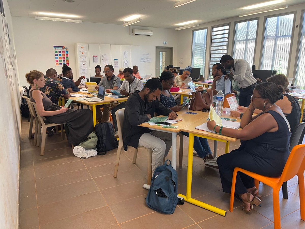 CardieMayotte's tweet photo. 📢"À la découverte des neurosciences" : une formation colorée 🎨, innovante 🆕 et participative 🤝. Le but : amener les enseignants à déployer des approches pédagogiques en accord avec le fonctionnement du cerveau de l'élève. Merci @CardieReunion #cardie #innovationpeda #eduinnov https://t.co/ICqgWWgpXH