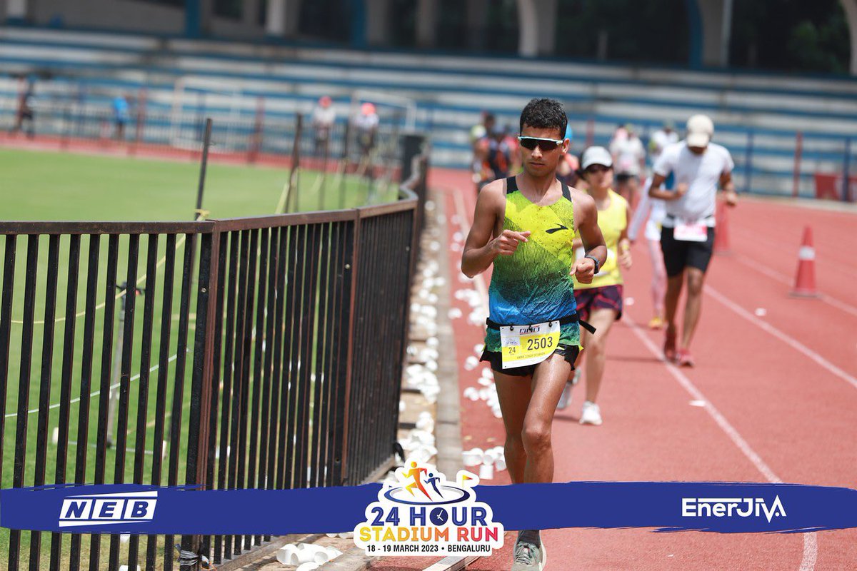 Amardevanda1's tweet photo. First place(234kms)in Bangalore 24 hours stadium 🏟️ run 2023….Thanks to all well wishers❤️❤️🙏🙏.
Qualified for 24 hours world championship 2023 Chinese Taipei.(team India🇮🇳).
#worldchampionship #brooksrunningindia #ultra #fitness #stadiumrun #Health #taiwan https://t.co/zqPEZ7F8Ku