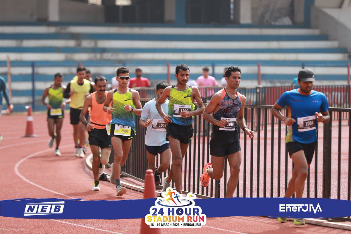 Amardevanda1's tweet photo. First place(234kms)in Bangalore 24 hours stadium 🏟️ run 2023….Thanks to all well wishers❤️❤️🙏🙏.
Qualified for 24 hours world championship 2023 Chinese Taipei.(team India🇮🇳).
#worldchampionship #brooksrunningindia #ultra #fitness #stadiumrun #Health #taiwan https://t.co/zqPEZ7F8Ku