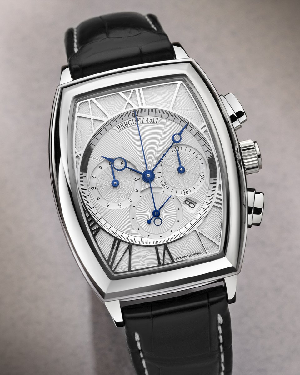 MontresBreguet's tweet photo. Delicate engine-turned motifs create a wealth of structural and depth effects that both highlight and delineate the functions of the Héritage Chronographe 5400, and thus ensure enhanced legibility. 

More about this model: https://t.co/tpLgJi8FNC https://t.co/VlepRWl3qd