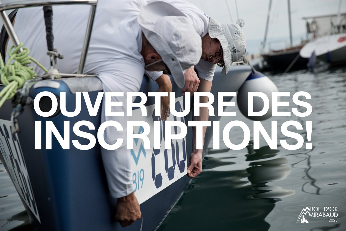 📣 OUVERTURES DES INSCRIPTIONS📣
Nous sommes heureux de vous informer de l'ouverture des inscriptions dès aujourd’hui. Cela se passe directement sur le site du #BOM23 👉🏼 manage2sail.com/en-US/event/BO… 
Vous trouverez également l'Avis de Course. 
📸Loris Von Siebenthal