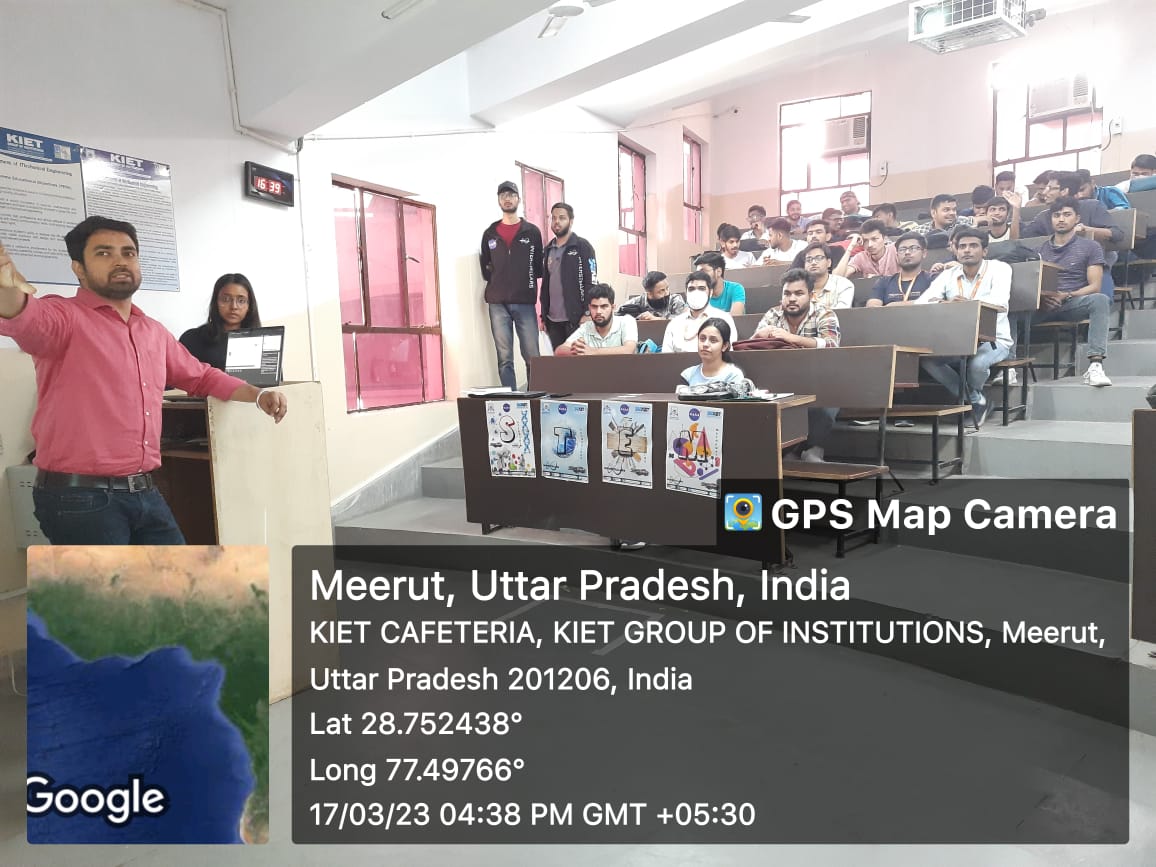 Kiet_edu's tweet photo. Insightful #Expert_Talk on #Design_Analysis by Senior Technology Specialist, Mr. Mayank Dwivedi from #ANSYS, organized by KIET-SAE and the Dept. of #Mechanical_Engineering for pre-final year students.
#kiet_group_of_institutions #KIETGZB #KIET #AKTU #AICTE #KIETSAE https://t.co/deS0j2vyfV