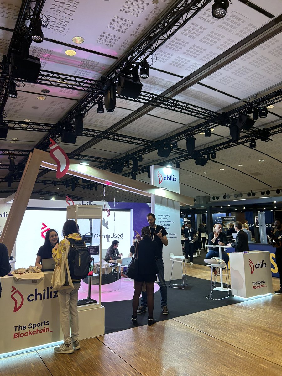 Hello from <a href="/ParisBlockWeek/">Paris Blockchain Week</a> 

<a href="/Chiliz/">Chiliz - The Sports Blockchain</a> <a href="/Chiliz_Turkiye/">Chiliz Türkiye 🇹🇷 CHZ</a> <a href="/socios/">Socios.com</a> <a href="/alex_dreyfus/">Alexandre Dreyfus</a>