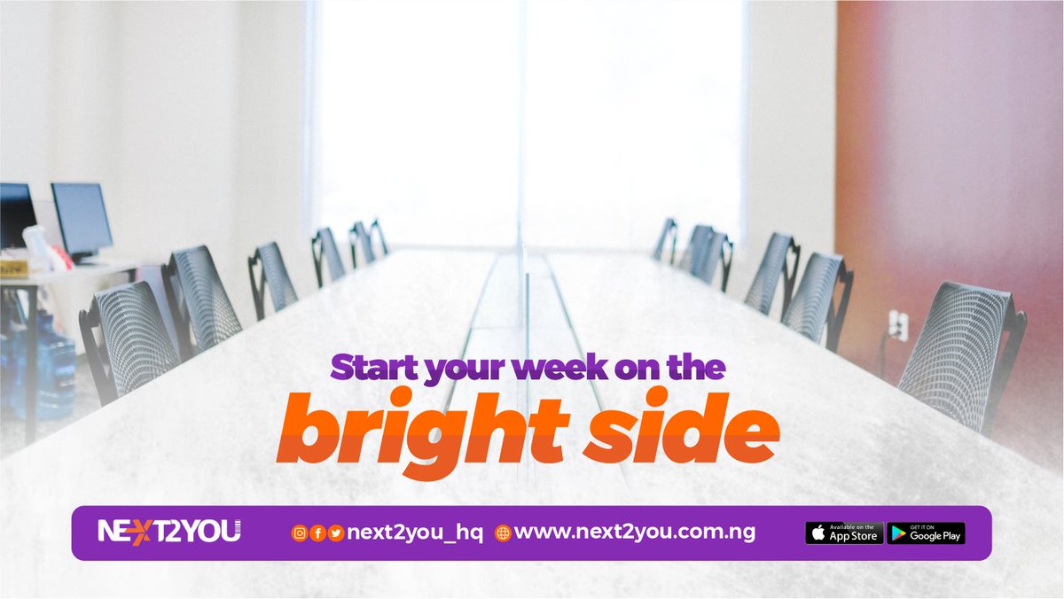 Next2you_hq's tweet photo. Have a greet week ahead! 

Request a service today. 

@next2you_hq is the easiest way to request a professional for all your home and office needs. 

#cleaning #painting #plumbing #carpentry #interior #laundry #fumigation https://t.co/maYkoD3751