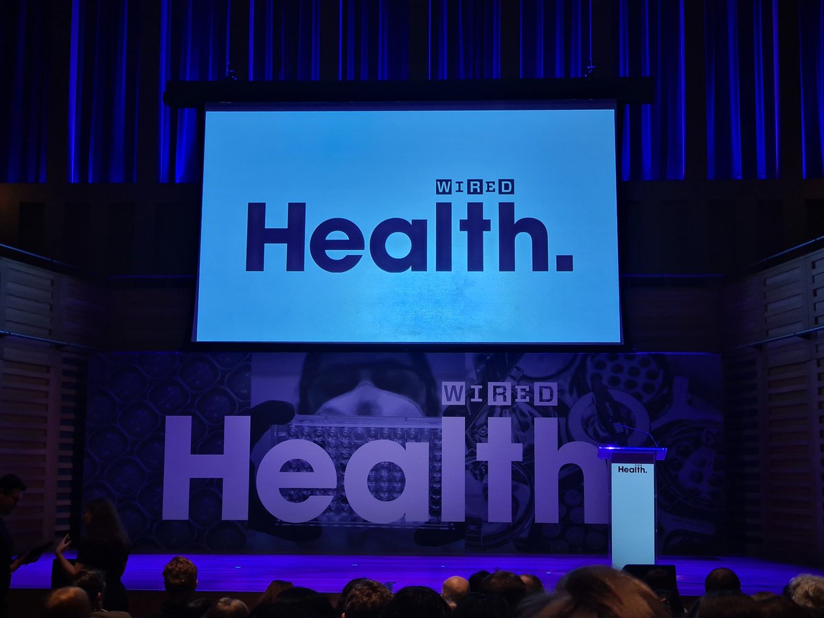 Looking forward to excellent speaker line-up at #WIREDHealth conference
