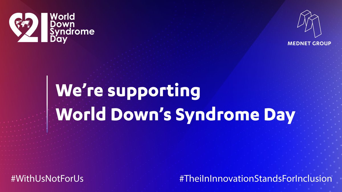 We're celebrating #WorldDownSyndromeDay by getting behind the #WithUsNotForUs campaign. We implement fair working practices and policies to make it easier for people with chronic medical conditions, to thrive in their careers with us. 

#TheiInInnovationStandsForInclusion