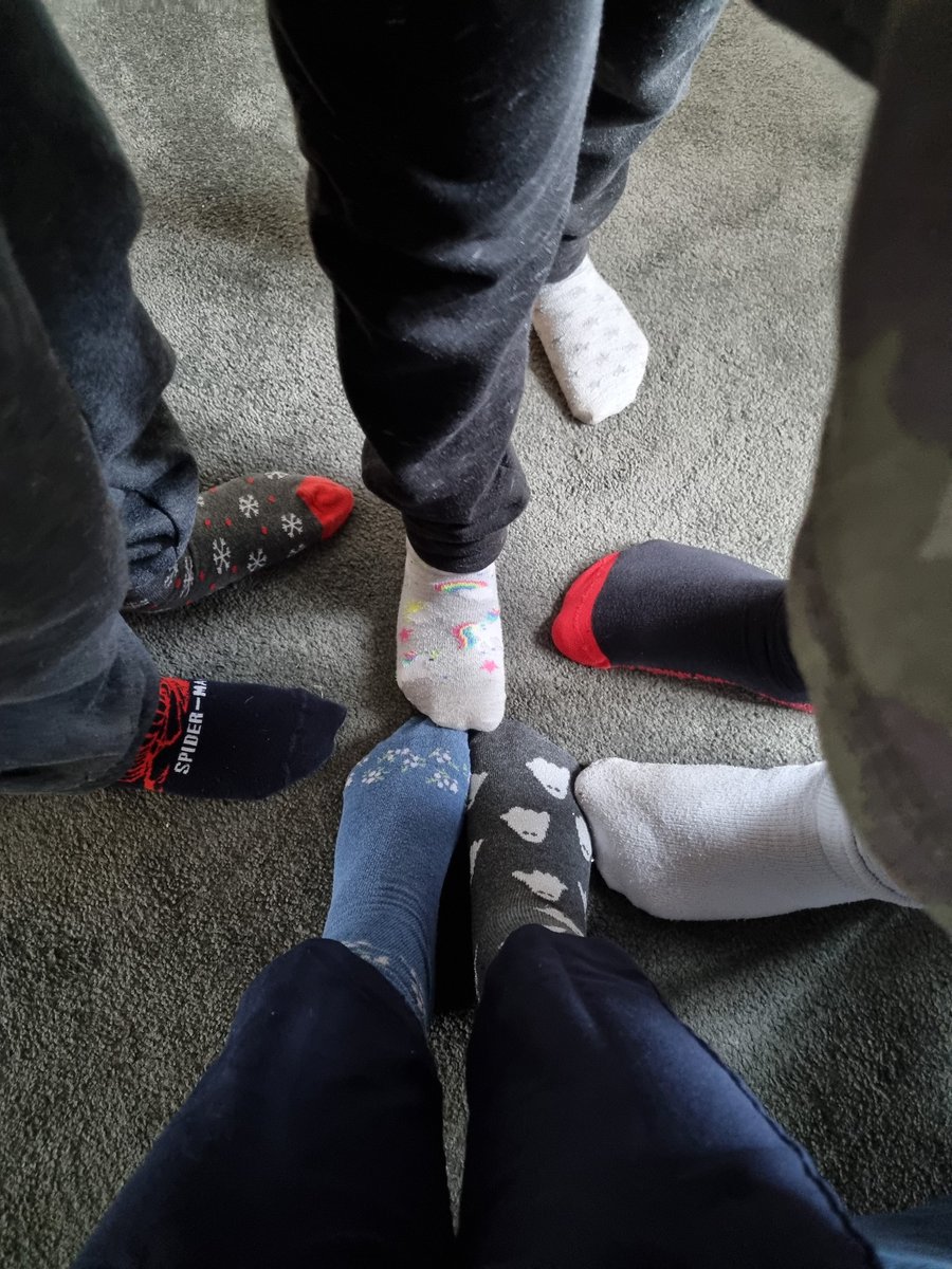 AskTeachScience's tweet photo. Rocking our odd socks #DownSyndrome #rockyoursocks https://t.co/oGyzroG4aU