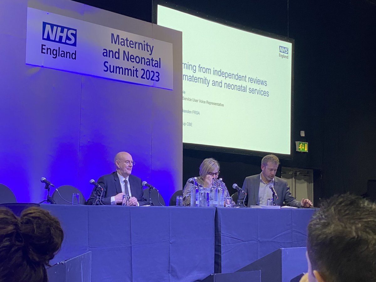 <a href="/DOckendenLtd/">Donna Ockenden FRSA, Hon DLitt Hon DSci</a> and Bill Kirkup! Question to the panel, why are we not learning??? #matneosummit2023
Learning needs to be localised and to consider it could happen anywhere.