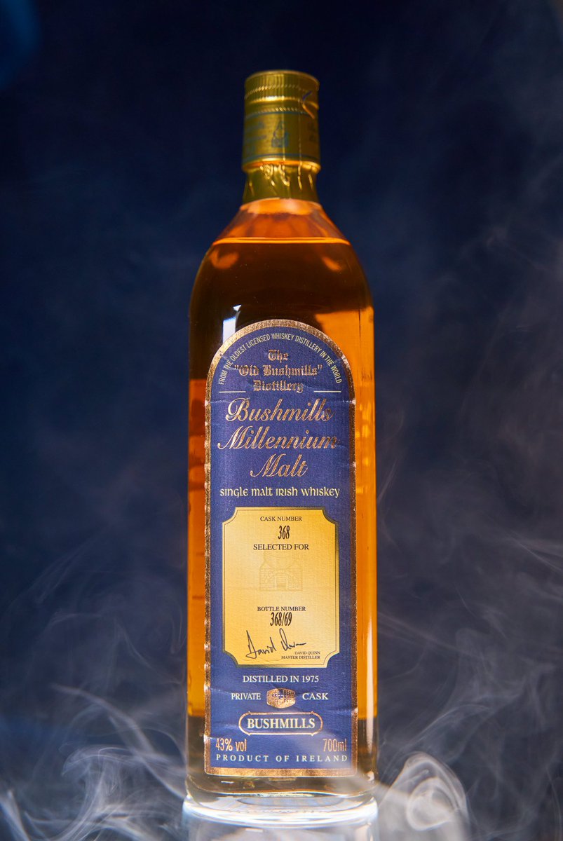 BushmillsM's tweet photo. @anon_opin Even when you used to own a entire private cask full... 1975-1999.  Still available on https://t.co/3I4aqvDbXf the oldest whiskey Bushmills had ever made back in 1975. https://t.co/TNIAKSYKqz