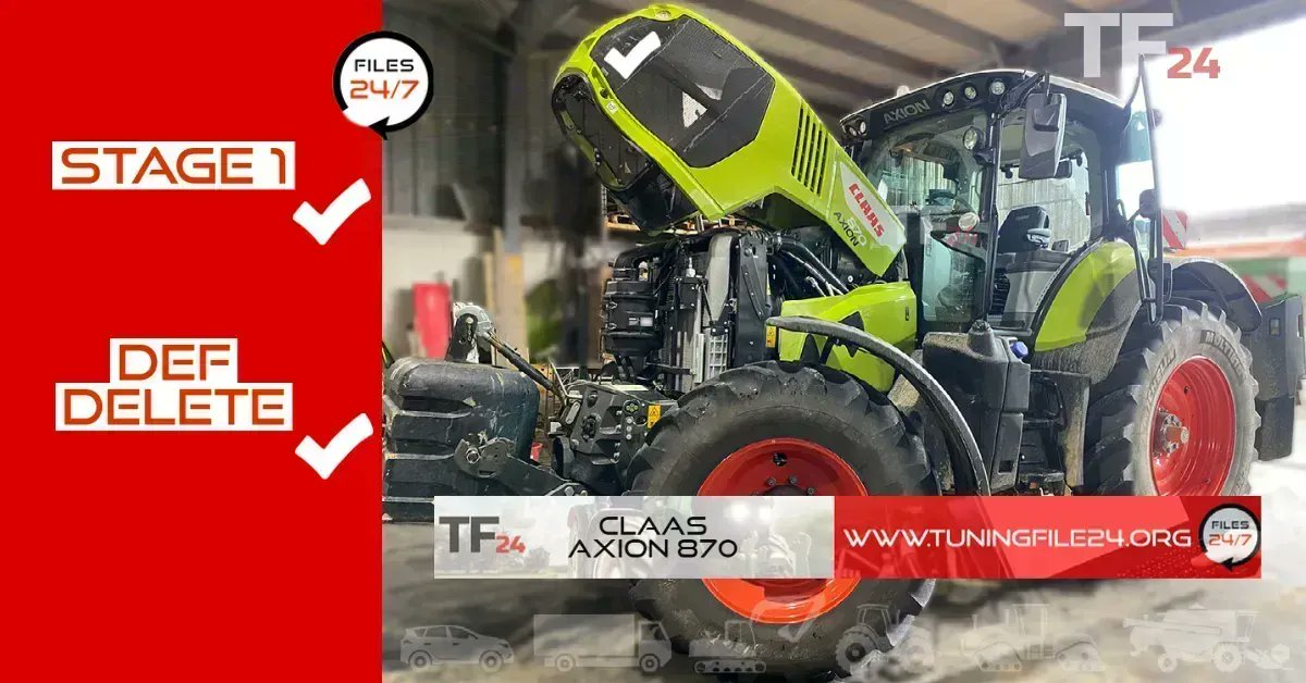 tuningfile24's tweet photo. Claas Axion 870
Stage1💪 and DEF💦delete ✅
=> check our side https://t.co/sstxOKl37Z and get tuningfiles 24/7 from our system
=> kontakt us for info
=> tuning server 24/7 ⏱
#Claas #Traktor #Tuningfile24 #stage1 #defdelete #agrituning #tf24 #dts #tuningfile24 https://t.co/QidplcIlT4