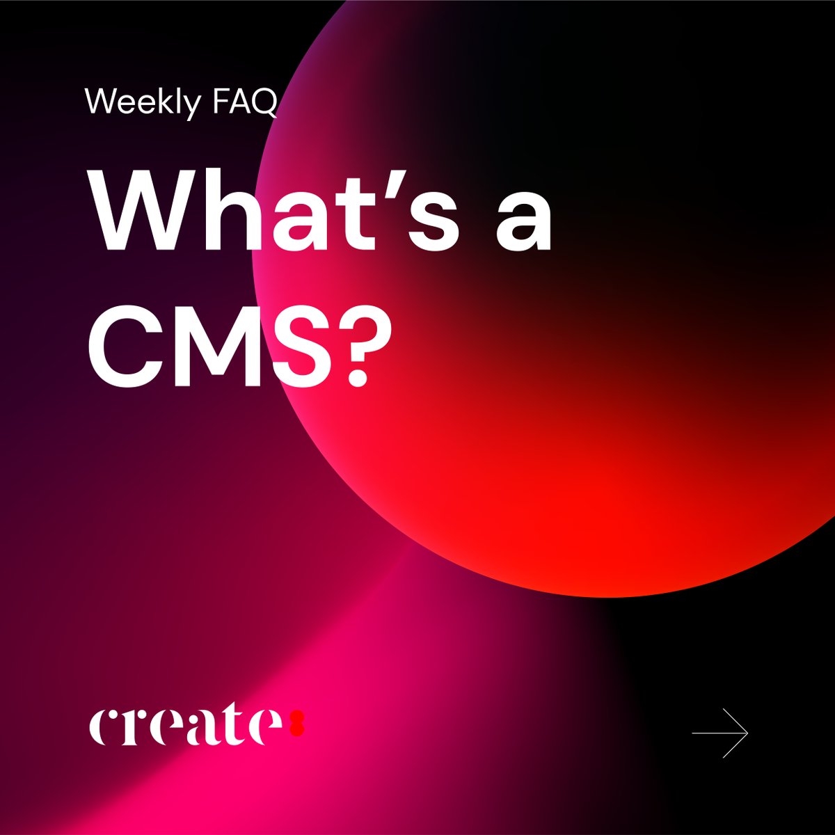 Create8Ltd's tweet image. Popular CMSs include WordPress, Joomla, Magento, Drupal and Shopify, but what are they and what do they do?

#Create8 #eCommerce #ShopifyFAQ