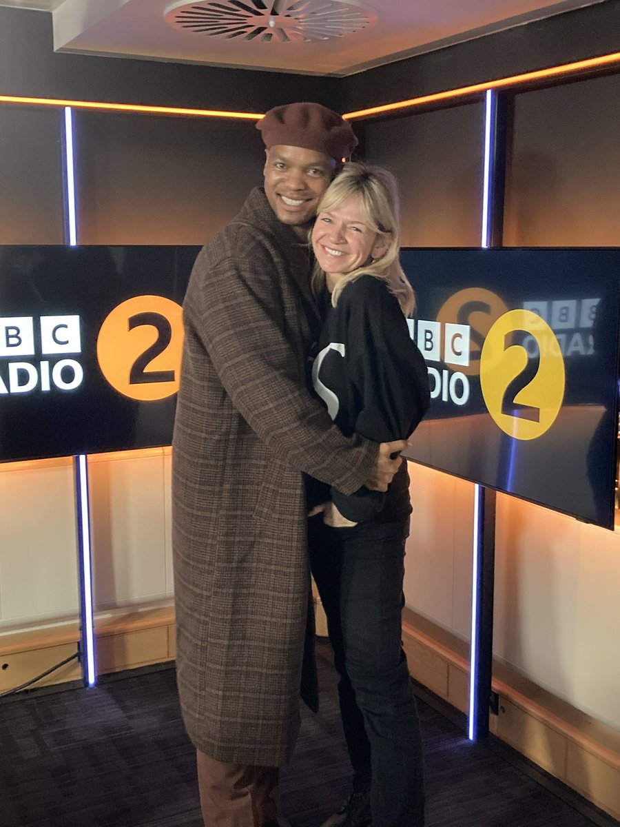 Thank you for always being so wonderful @ZoeTheBall 😘🤗😍 @BBCRadio2