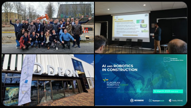 📢 Last week, EBC was in 🇩🇰 to talk #Robotics and #ArtificialIntelligence in the #construction sector 

First, in <a href="/beeyondersEU/">BEEYONDERS</a> GA hosted by <a href="/DTUtweet/">DTU</a>, then in #ERF2023 for a joint #BeeyondersEU-<a href="/HumanTech/">VelocityEHS | Humantech</a>-<a href="/RobEtArme/">RoBétArmé Project</a> session 

Read more ➡️bit.ly/3FFW5D9