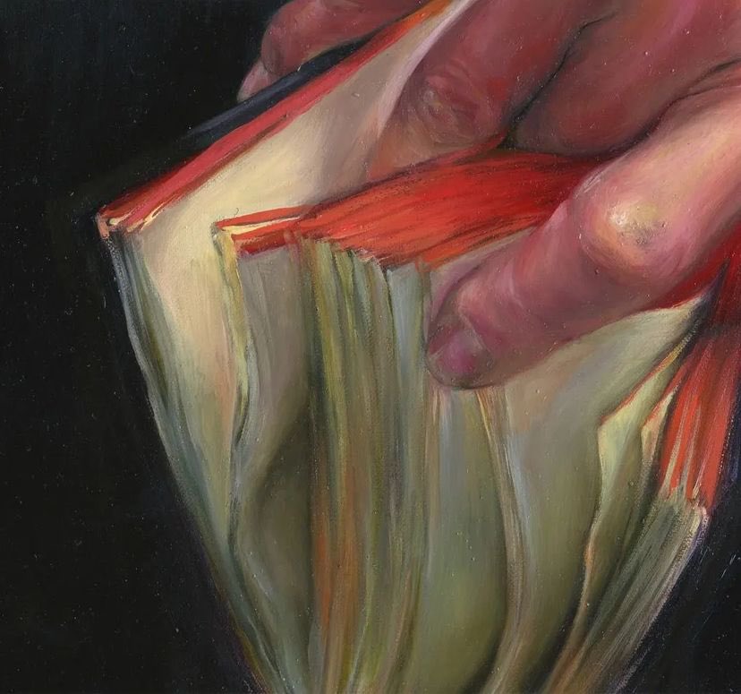 AcademiaAesthe1's tweet photo. "Red Pages" by Jen Mazza in 2007. https://t.co/f1WjFg6p7B