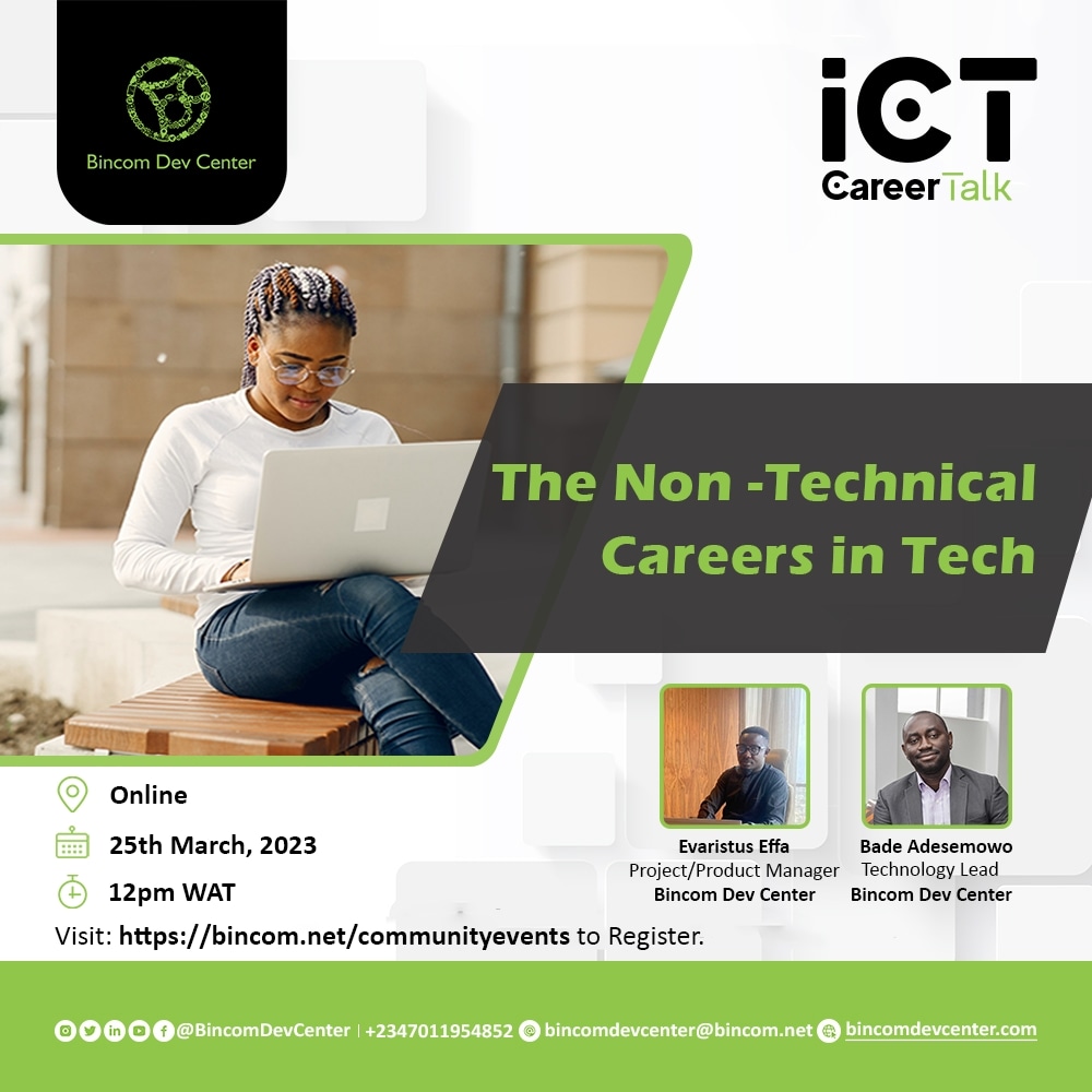 TECH to a whole new LEVEL 👌

Don't MISS out on this epoch event, register today:

bincom.net/communityevents

#learntech #globaltalent #globaltech #learnskills #nontechnicalskills #non #fyp #fy #fypage #fyi