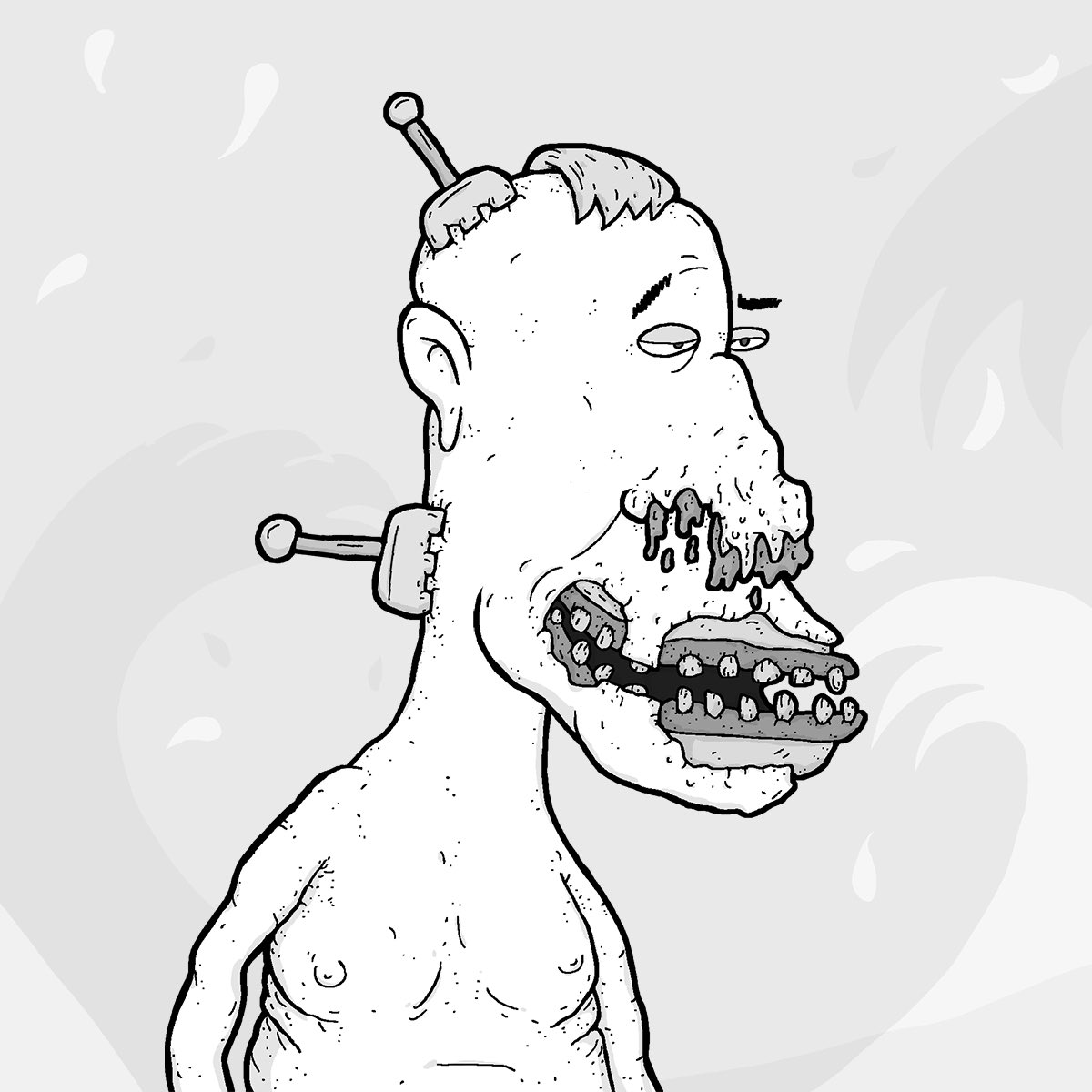 IggyFue's tweet photo. Paint me! The winner will receive 10 bucks (in cardano value)! I'll give you two days! #cnft #cardano #nft @porkyisland https://t.co/xdr1sz9gz3