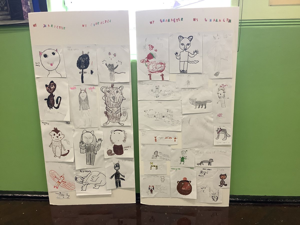 It’s nearly show time for our wonderful Year 4 class who have been working with <a href="/artburstltd/">Artburst Ltd</a> to design their very own play and set! Can anyone guess what famous book they will be recreating? 🦁🐒🐍