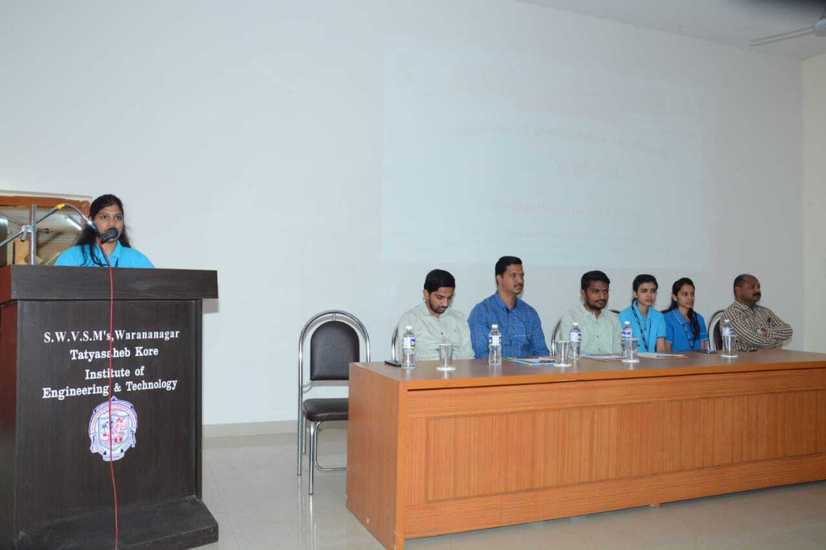 Campus Drive at Tatyasaheb Kore Institute of Engineering &amp; Technology, Warananagar

#placement #job #jobs #career #recruitment #hiring #training #college #engineering #placements #technology #walstartechnologies