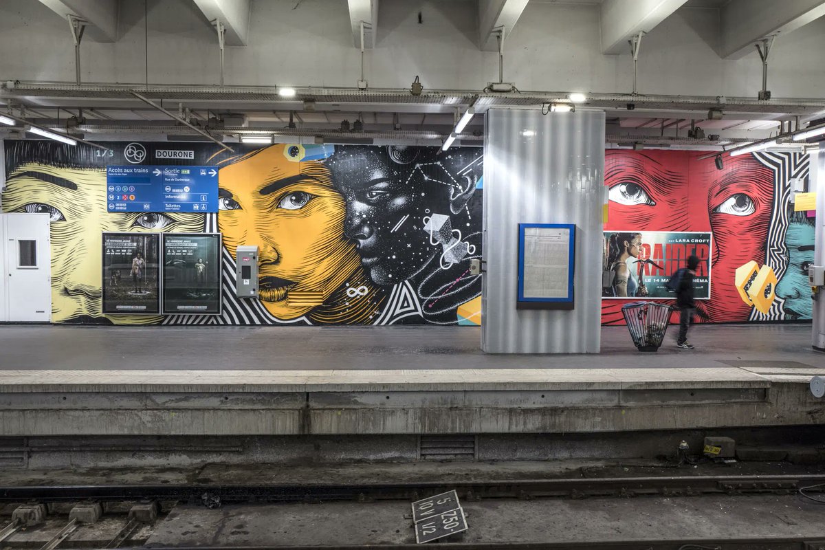 SNCF Gares &amp; Connexions et Quai 36 - <a href="/Quai_36/">Quai 36</a>, Production d'art urbain depuis 2015 
quai36.com/sncf/