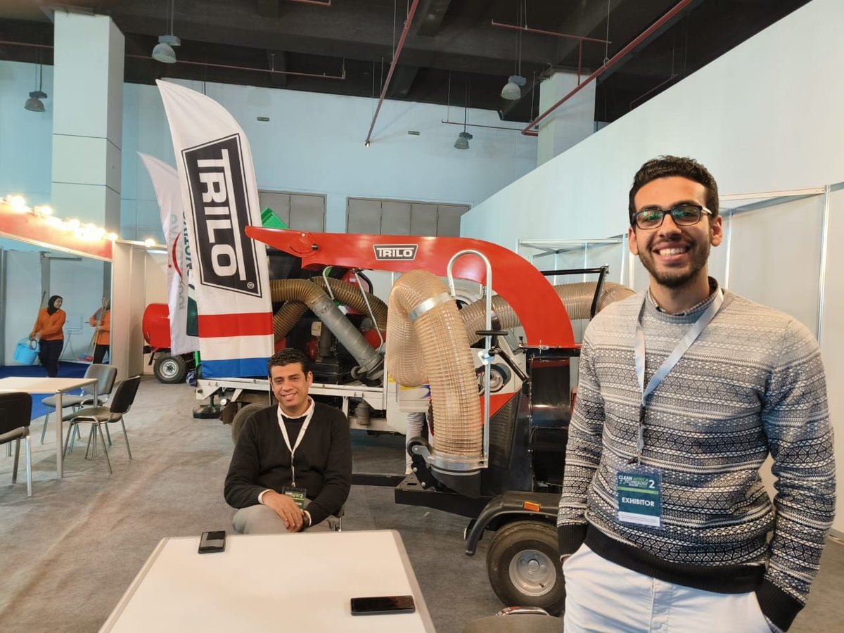 Trilo_equipment's tweet photo. Innovativa, promoting Trilo at Clean Africa Show.
#Trilo #vanmac #rimacx #wastetoenergy #MSW #collectingsolidwaste #truckloader #TriloT1 #TriloSU60 #TriloTS25 #Trilosmartindustry
#CleanAfricaShow
https://t.co/B8y5qYCJP5 https://t.co/LqxSmzSnMb