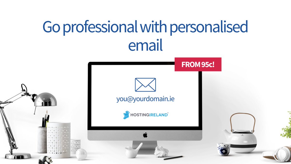 📢 Attention all business owners! Ready to upgrade your email communication? Get custom email addresses, 10GB storage, spam protection, and ad-free email for just 95c for the first month with Hosting Ireland. Sign up now at hubs.li/Q01HD6TX0 #EmailHosting #ProfessionalEmail
