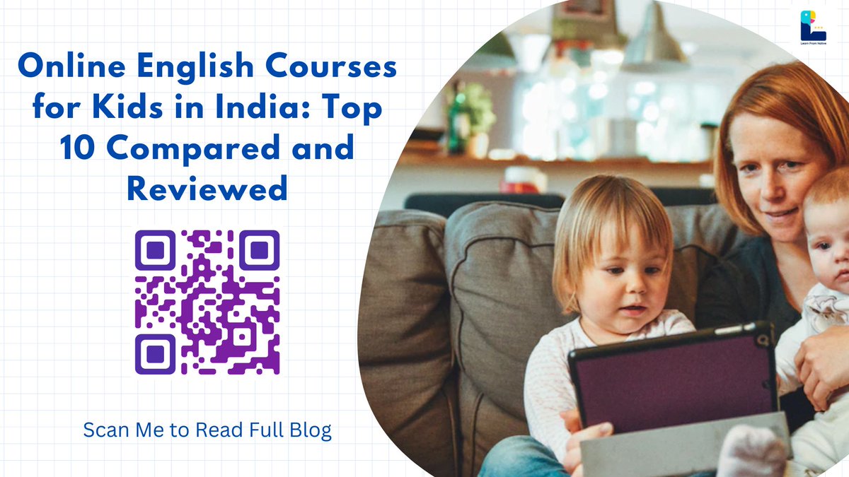 LearnFromNative's tweet image. Unlock your child&apos;s language potential with these top 10 online English courses in India! We&apos;ve compared and reviewed them all to help you find the perfect fit for your little learner.  🌟 #OnlineEnglishCourses #EnglishForKids #LanguageLearning #India