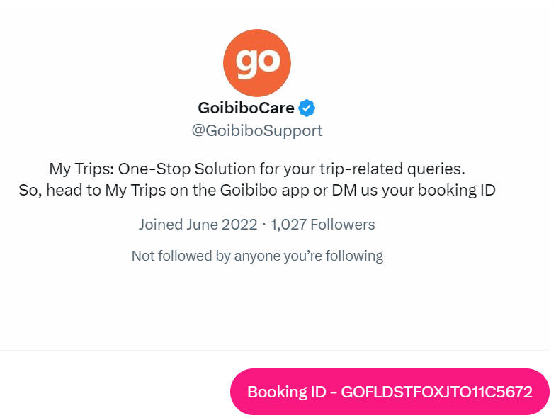 neo1dev's tweet photo. @GoibiboSupport https://t.co/DR79UEoao9