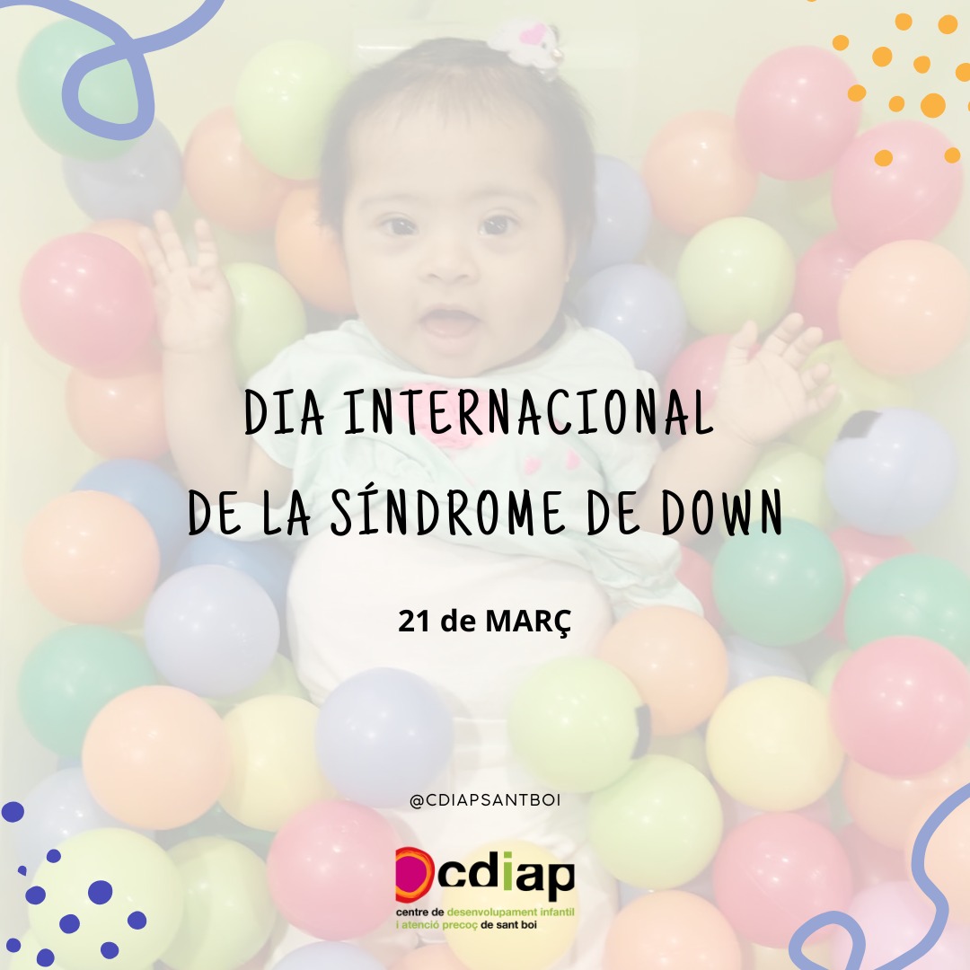 cdiapsboi's tweet photo. 21 de Març  Día Internacional de la Síndrome de Down. 
Es reivindica el dret de les persones amb síndrome de Down a viure lliures de prejudicis i a gaudir d���autonomia i independència per la presa de les seves pròpies decisions amb els suports adequats, en igualtats de condicions https://t.co/5mPghkuRXY