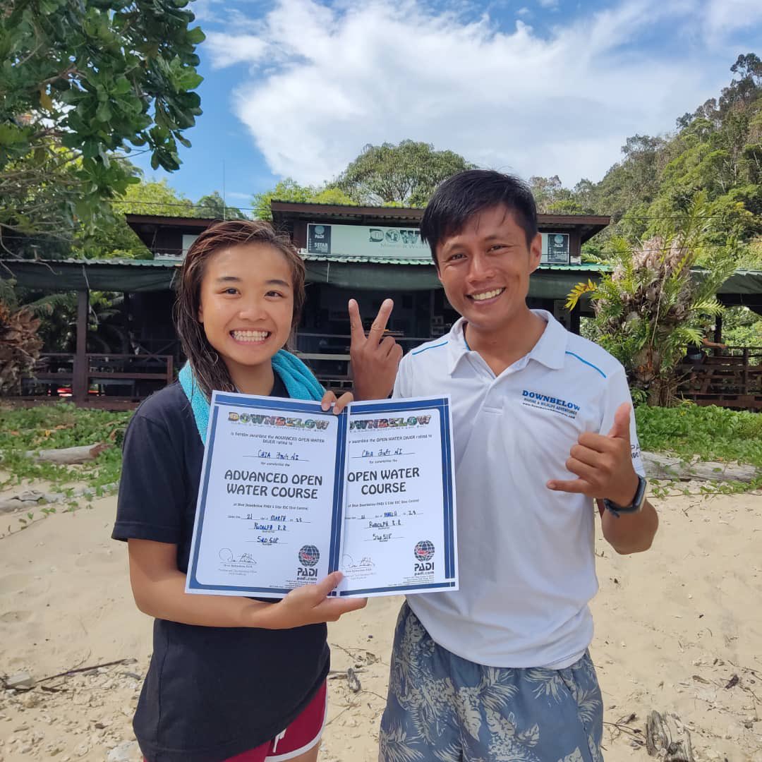 divedownbelow's tweet image. Congratulations #openwatercourse &amp;amp; #advancedcourse #padi #downbelowdivecenter #kotakinabalu #sabah
