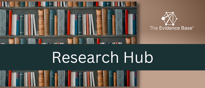 Introducing our new platform for research in real-world evidence, comparative effectiveness, health economics and outcomes research. The Research Hub allows for time-sensitive, enduring publication of research posters in a freely accessible format.

evidencebaseonline.com/research-hub/