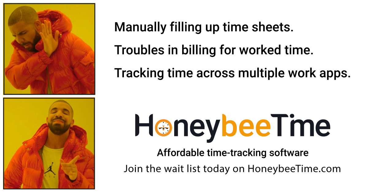 Why worry about filling timesheets manually? Effortlessly track your every working second with user-friendly features. 🚀 Join the wait list today at HoneybeeTime.com #timetracking #timetrackingsoftware #worktimetracking #productivity #honeybeetime