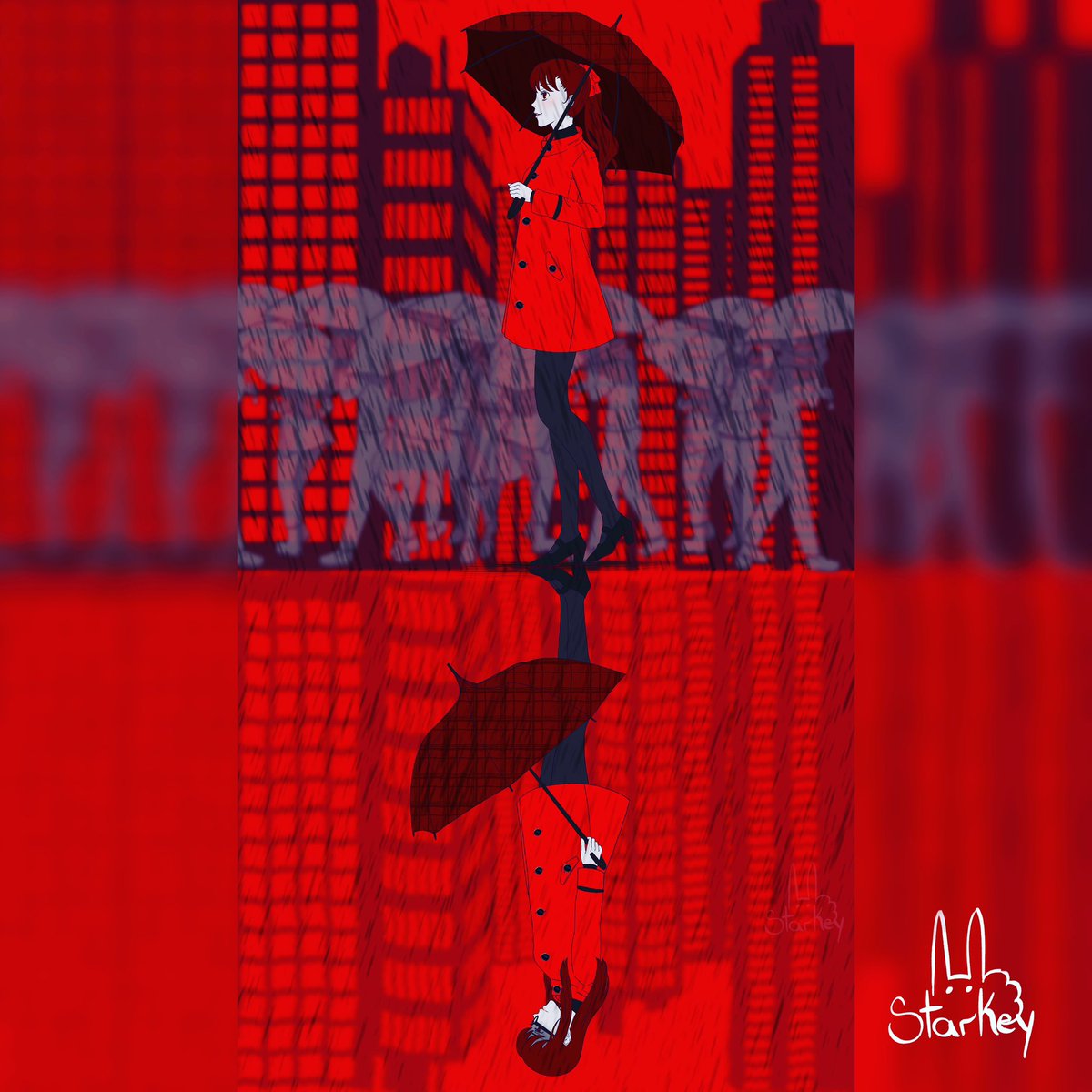 StarkeyUsagi's tweet photo. under the rain hides the truth…
#Persona5 #Atlusgame #Persona5Royal #SumireYoshizawa #KasumiYoshizawa https://t.co/YpVIANqHfc