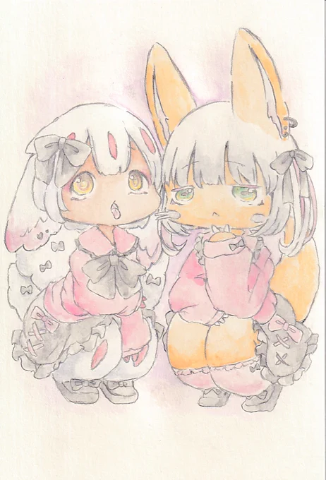 地雷系んなそす。#イラスト #メイドインアビス 