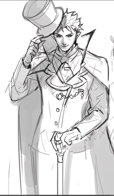 i feel I didnt shine enough light on Knives at this vampire AU #wip 