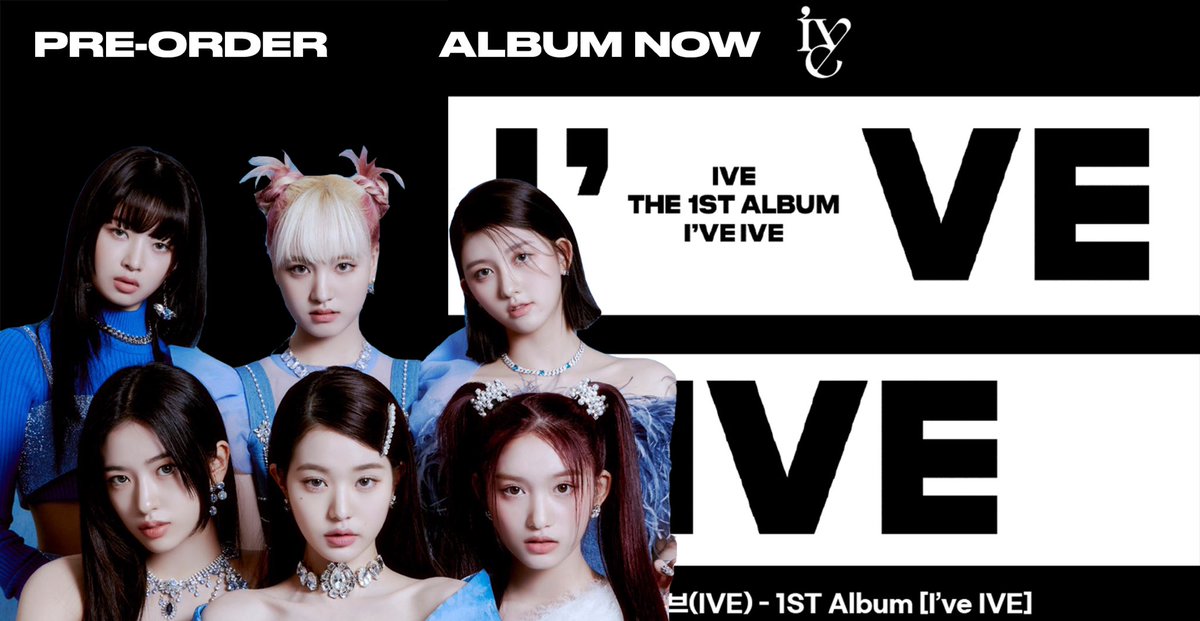 PRE-ORDER IVE - THE 1ST ALBUM [I've IVE]  NOW

Fullpayment 👉🏻 midevio.id/product/ive-th…

shopee : shope.ee/2feNWutbj0

🖤