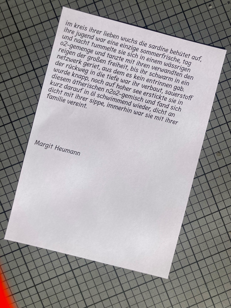 Margit Heumann zum Thema #Sauerstoff