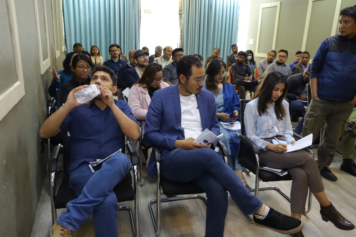 inv_circle's tweet photo. Here are some glimpses from the Pitch Date with Angels event hosted by Investment Circle on March 16th!
The event was a huge success, with three innovative startups - Ganapati Tech, Bihe Nepal, and Aifiverse Tech Services.
#InvestmentCircle #PitchDateWithAngels #NBAC https://t.co/H3R7KmQrIc