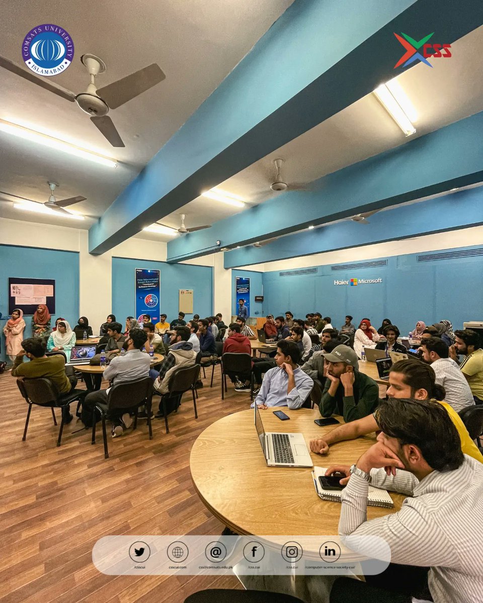 CssCui's tweet photo. Figma Workshop Arranged by CSS in collaboration with BXTrack Day 1 Highlights. ✨

Photography Credits: Ali Mir Zaidi

#figma #figmaworkshop #dayone #cssociety #comsatsislamabad https://t.co/tFRIWDCl1o