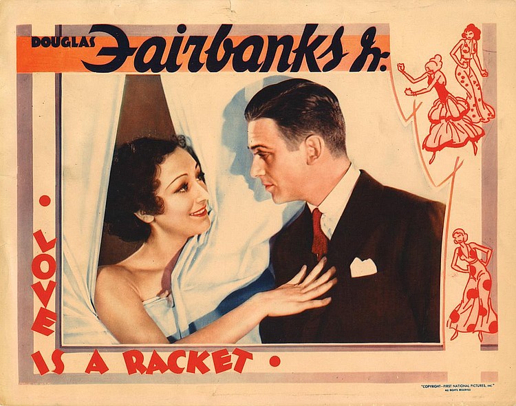 TCMComingUp's tweet photo. #ComingUpOnTCM
LOVE IS A RACKET (1932) #DouglasFairbanksJr. #AnnDvorak #FrancesDee #LeeTracy
Dir.: #WilliamAWellman 11:45 AM PT
A beautiful girl convinces a reporter to cover up her involvement in a murder.
1h 12m | Drama | TV-G
#TCM #TCMParty #PreCode https://t.co/g11kkutqyv