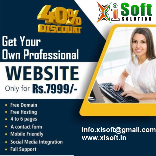 xisoftsolution's tweet image. Xisoft solution provide best website services with 100%customer satisfaction , 
No customer complaints and accuracy up to the mark,no delay in proje
#services #website