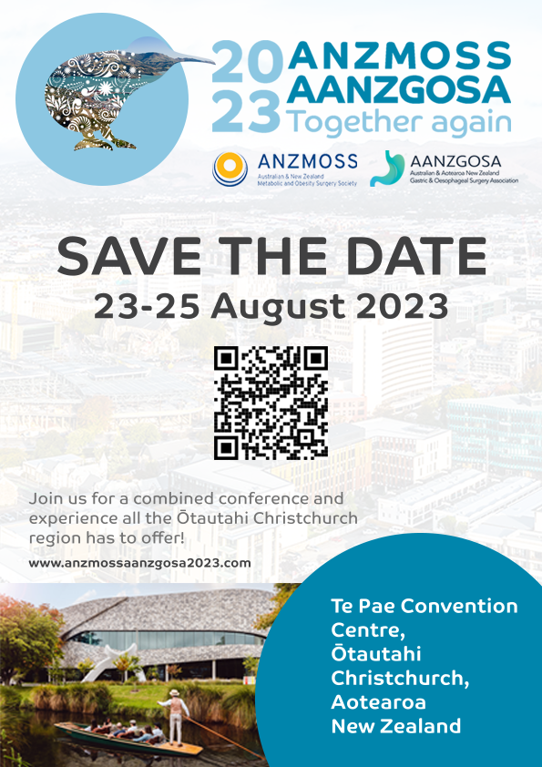 Join us in Christchurch for the combined ANZMOSS/AANZGOSA Annual Meeting. Abstracts now open, registration open April #UpperGI #surgeons more at anzmossaanzgosa2023.com