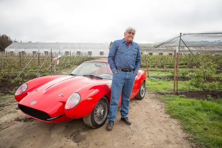 _Mariwanist's tweet photo. Jay Leno next to a car made with a body of woven hemp.#marijuanist #legalizeworld #hempcar #CannabisCommunity https://t.co/ue05scuGHv