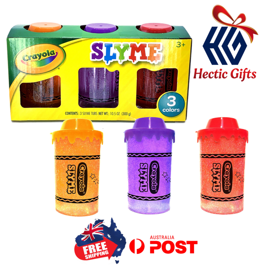 HecticGifts's tweet photo. Add some ‘sparkle’ to the kids play time with this triple pack of Crayola Slyme!

https://t.co/tAsuhA0jwK

#New #HecticGifts #Crayola #Slyme #TriplePack #Art #Creativity #Slime #FreeShipping #AustraliaWide #FastShipping https://t.co/p3jex7CW8E
